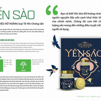 Tổ yến chưng sẵn hương Vani Nữ Hoàng (6 lọ 1 hộp)